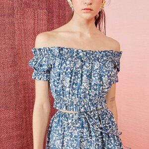 Ulla Johnson Ash Top in Indigo Size 10